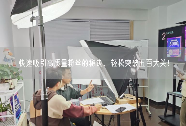 快速吸引高质量粉丝的秘诀，轻松突破五百大关！